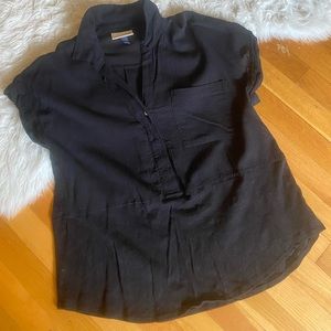 Black business casual tee